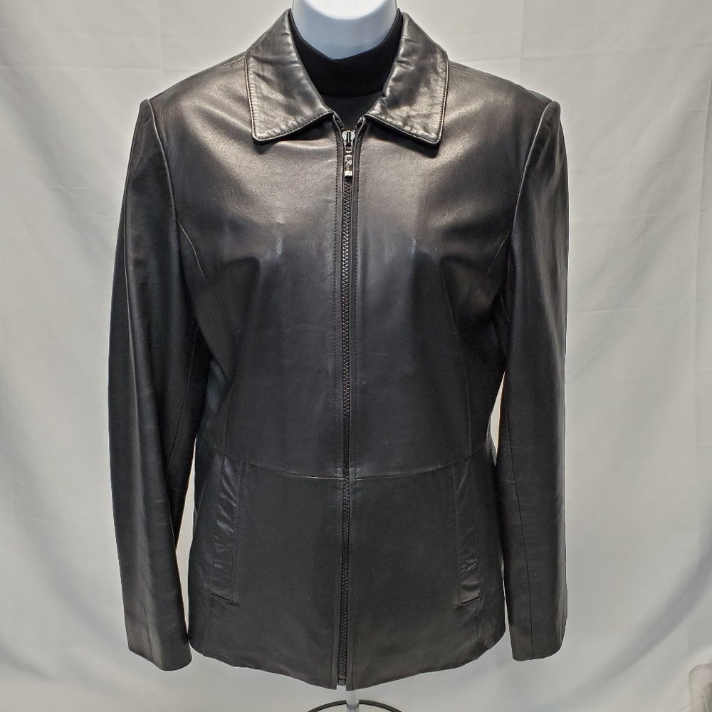Reed Leather Black Leather Women's Jack